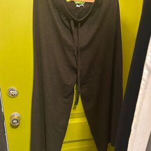 Max Studio Charcoal Drawstring Trousers